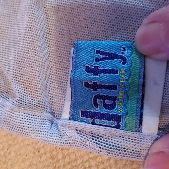 Swimsuit Sarong Cover Up Blue Ombre by Daffy Size M Tie Side - Picture 5 of 9